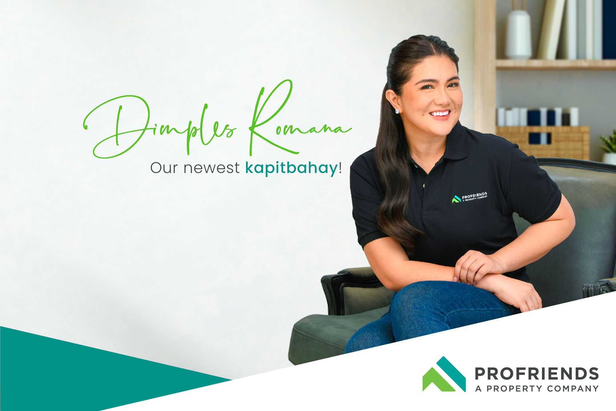 Dimples Romana, our newest kapitbahay!